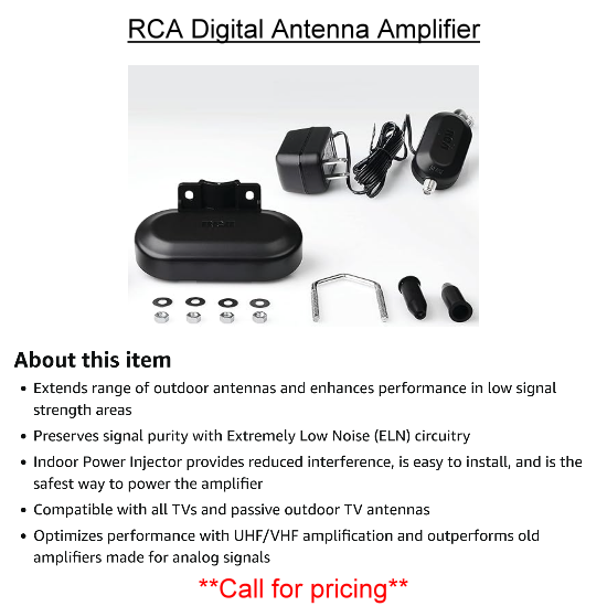 RCA Digital Antenna Amplifier